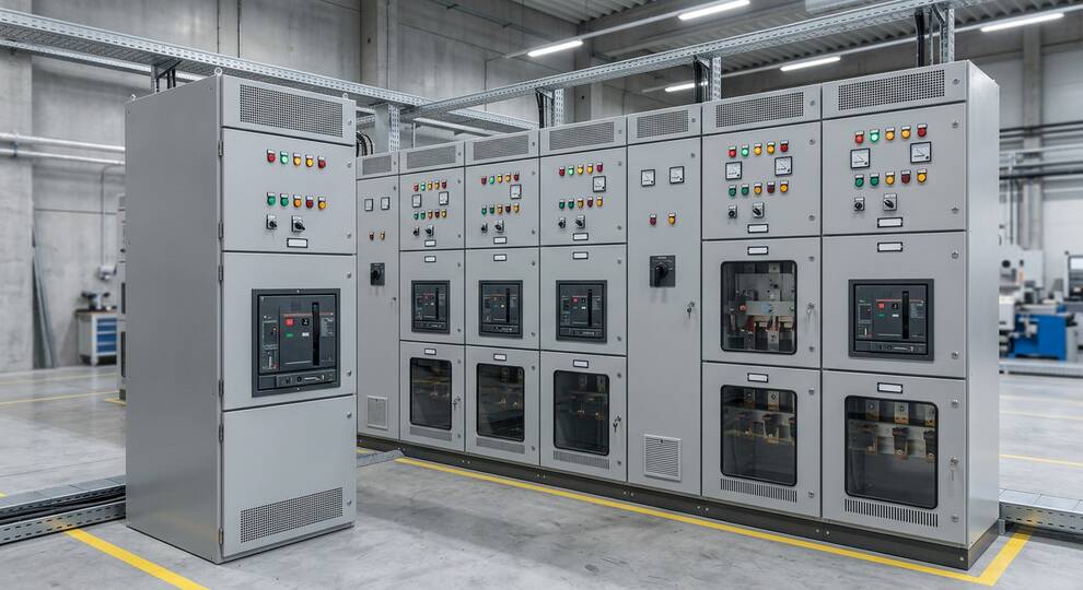 تابلو برق صنعتی LV و MV Switchgear با سلولهای حفاظتی و کنترل