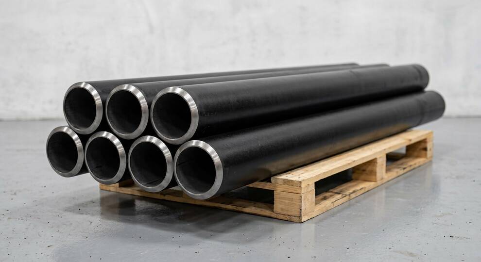 لوله مانیسمان ASTM A106 با انتهای Beveled و ضخامت دیواره قابل مشاهده